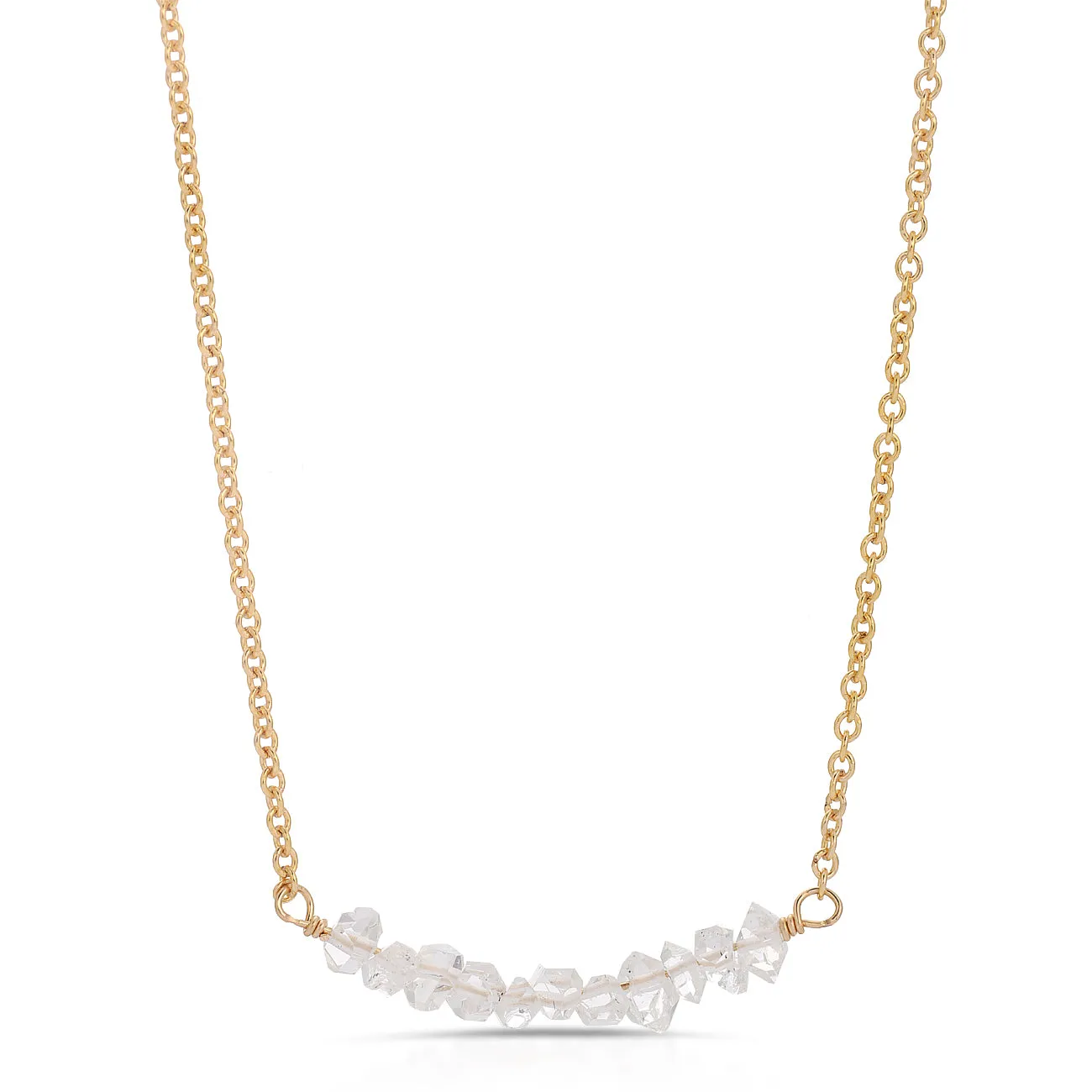 Shine On Tiny Crystal Layering Necklace