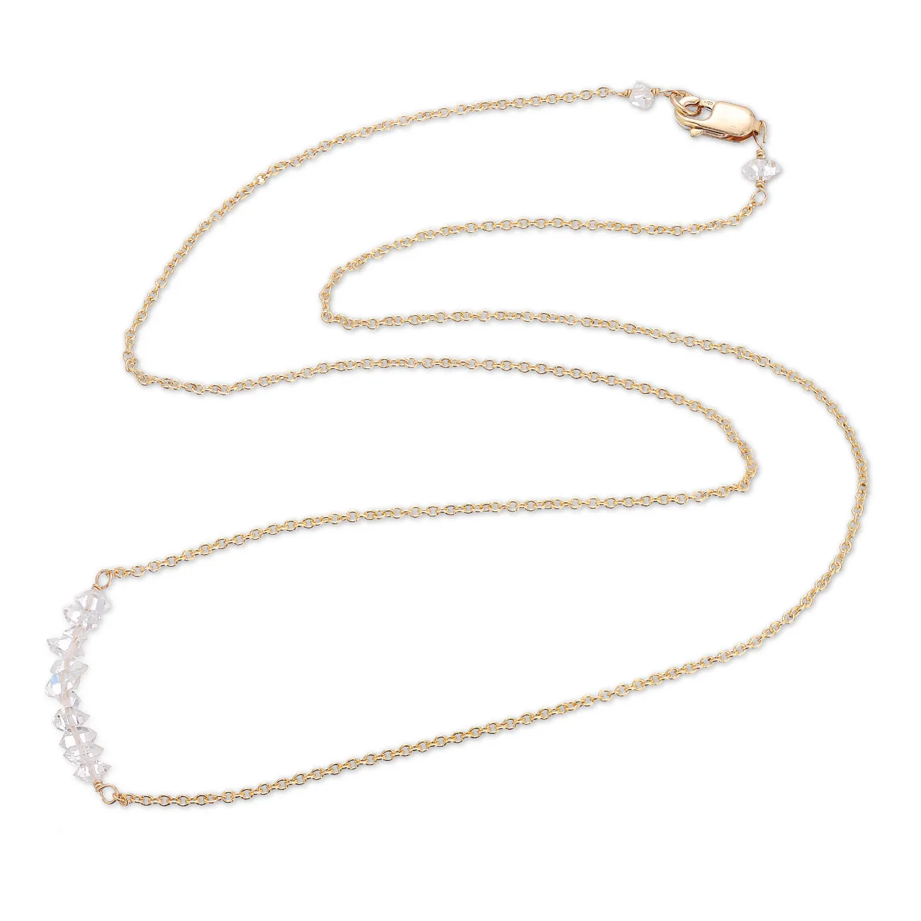 Shine On Tiny Crystal Layering Necklace