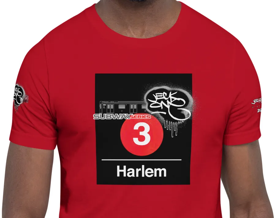 SHORT SLEEVE TEE  (uniSex) : HARLEM -(2020 upgraded classic)