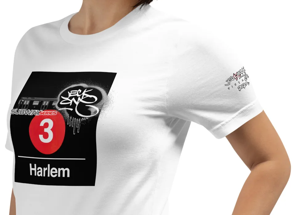 SHORT SLEEVE TEE  (uniSex) : HARLEM -(2020 upgraded classic)