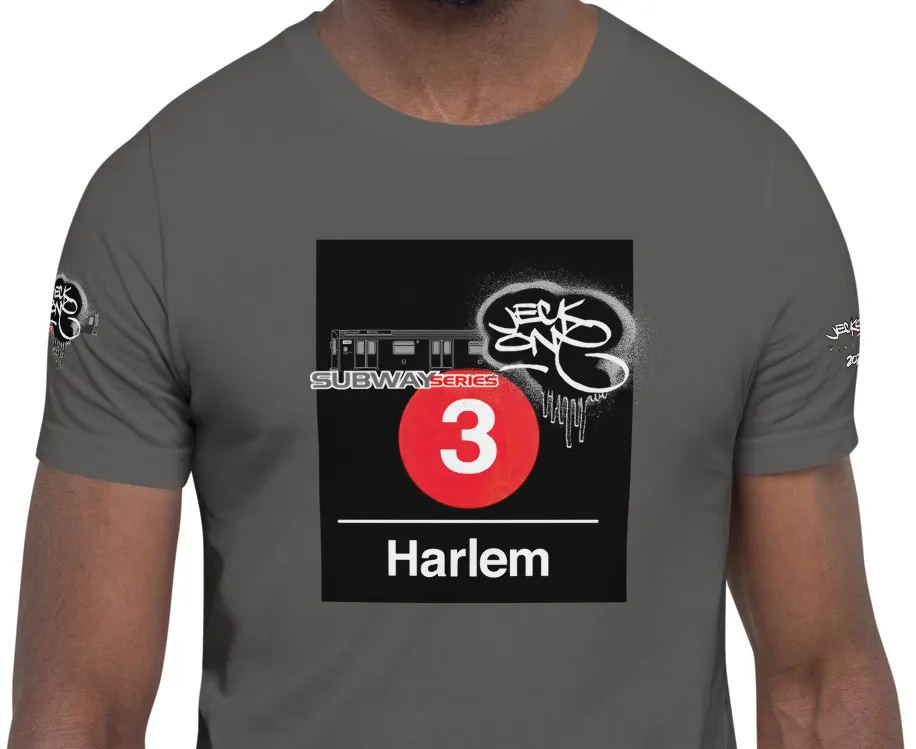 SHORT SLEEVE TEE  (uniSex) : HARLEM -(2020 upgraded classic)