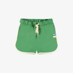 Short vert en coton français, bébé || Green shorts in French terry, baby