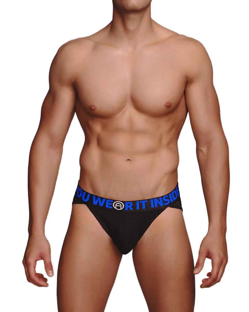 Siluet MACHO Men's Sport Underwear -Black/Blue