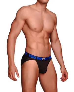 Siluet MACHO Men's Sport Underwear -Black/Blue