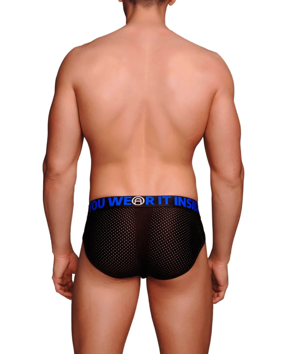 Siluet MACHO Men's Sport Underwear -Black/Blue