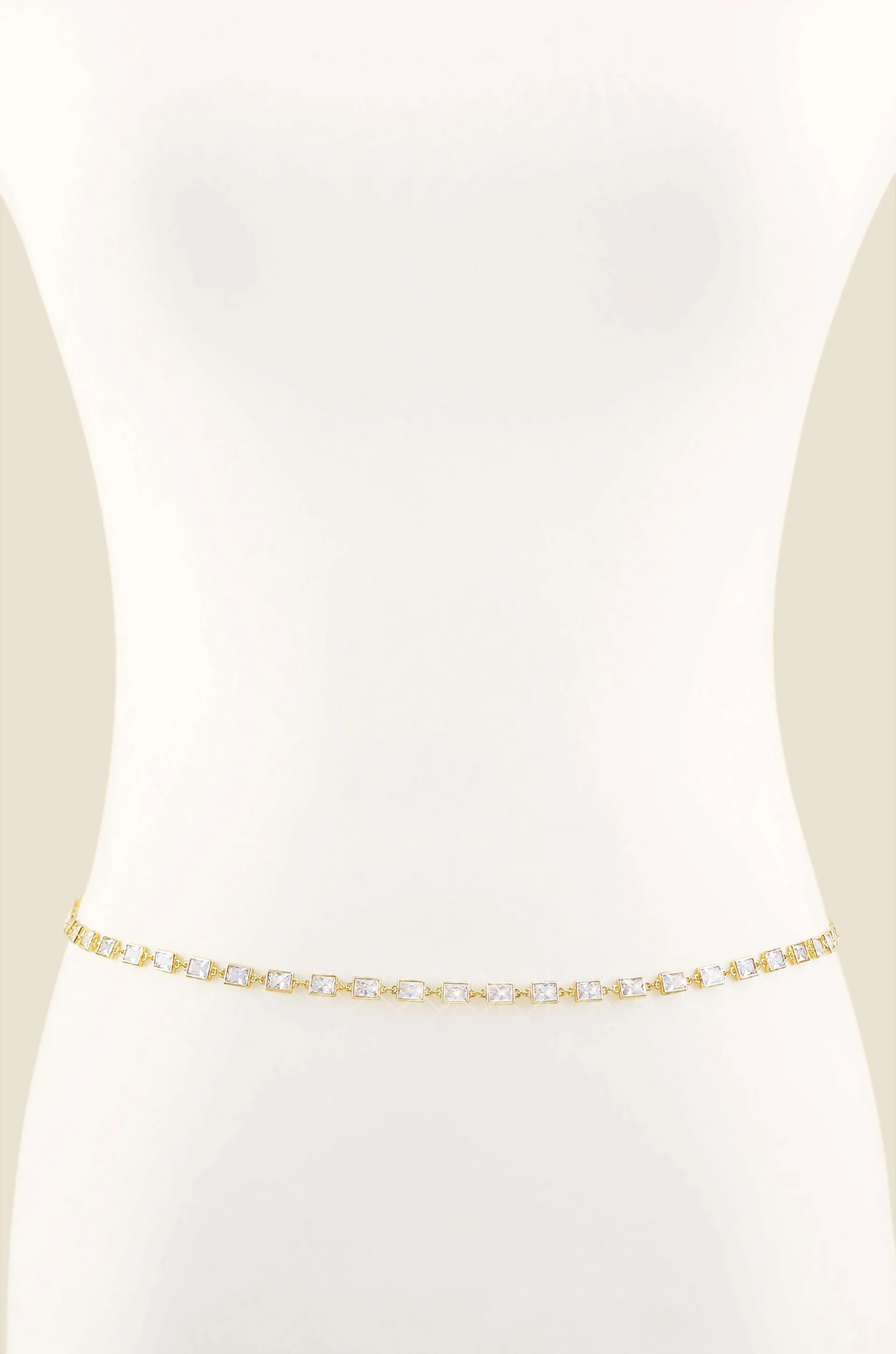 Simple Sparkle Body Chain