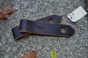 Slobber Straps: Mini. Dark Brown.