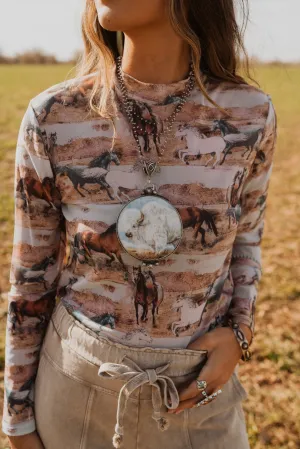 Snow White Buffalo Necklace - FINAL SALE