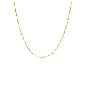 Solid Ball Chain Necklace