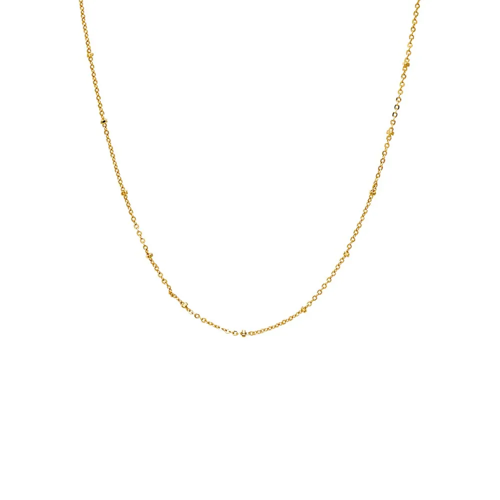 Solid Ball Chain Necklace