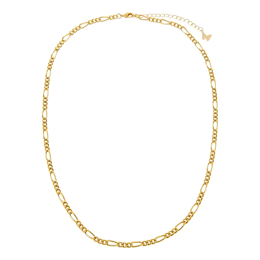 Solid Figaro Chain Necklace