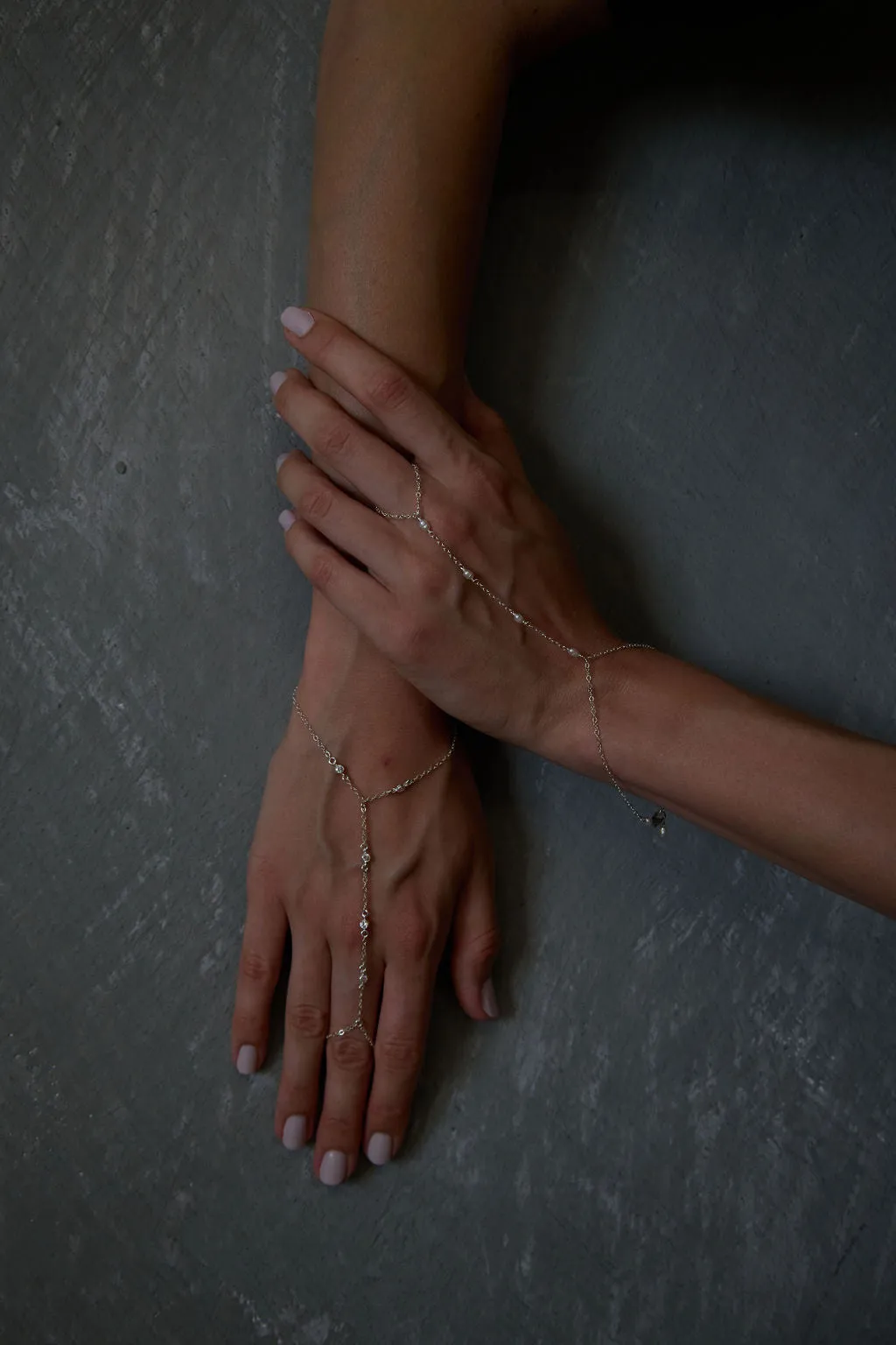 Sophia Pearl Hand Chain