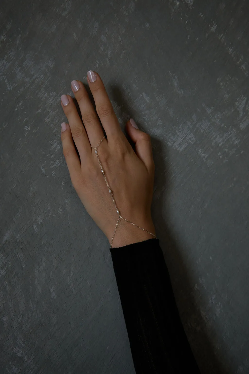 Sophia Pearl Hand Chain