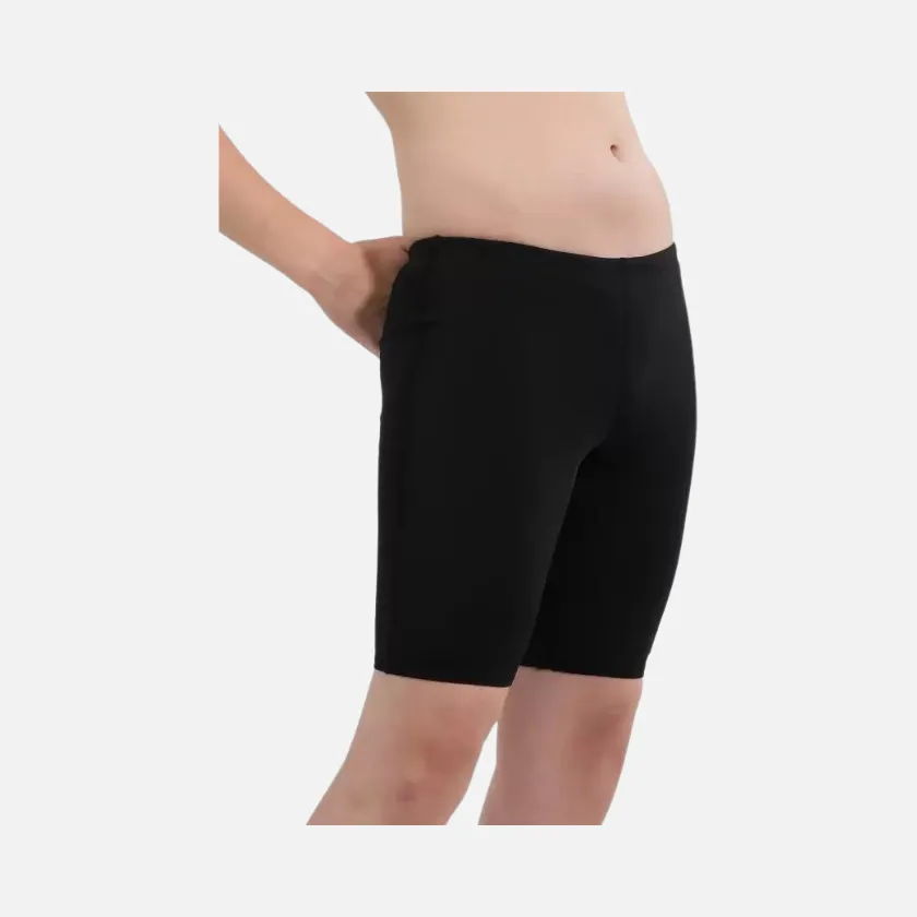 Speedo Essential Endurance  Junior Boy Jammer -Black/Harlequin Green