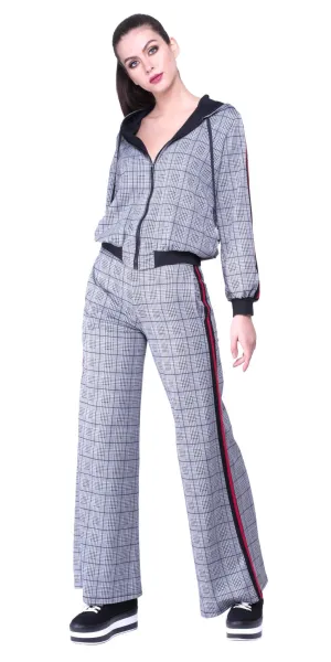 Sport Stripe Plaid Pant