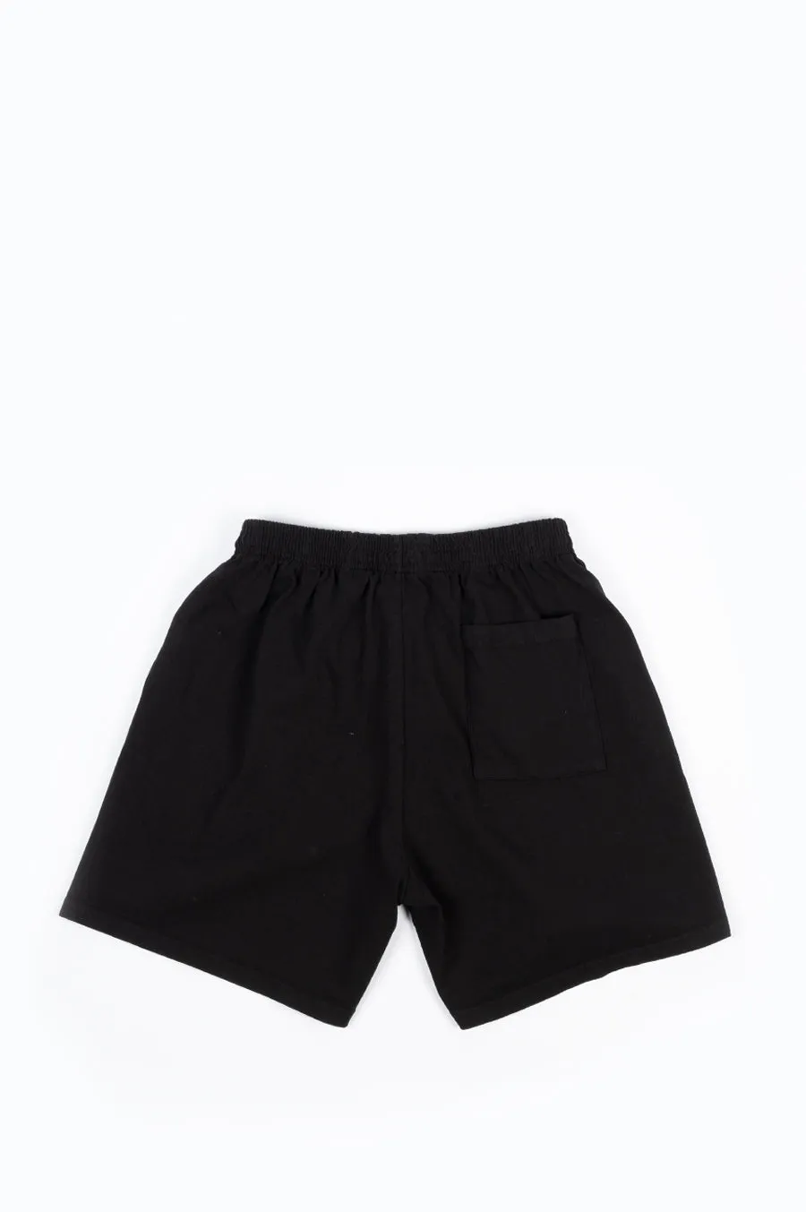 SPORTY AND RICH SUN CLUB SHORTS BLACK