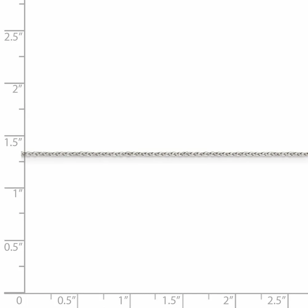 Sterling Silver 1.15mm Flat Cable Chain