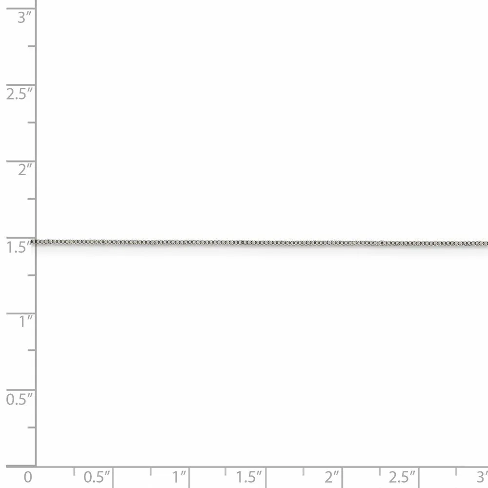 Sterling Silver .6mm Box Chain