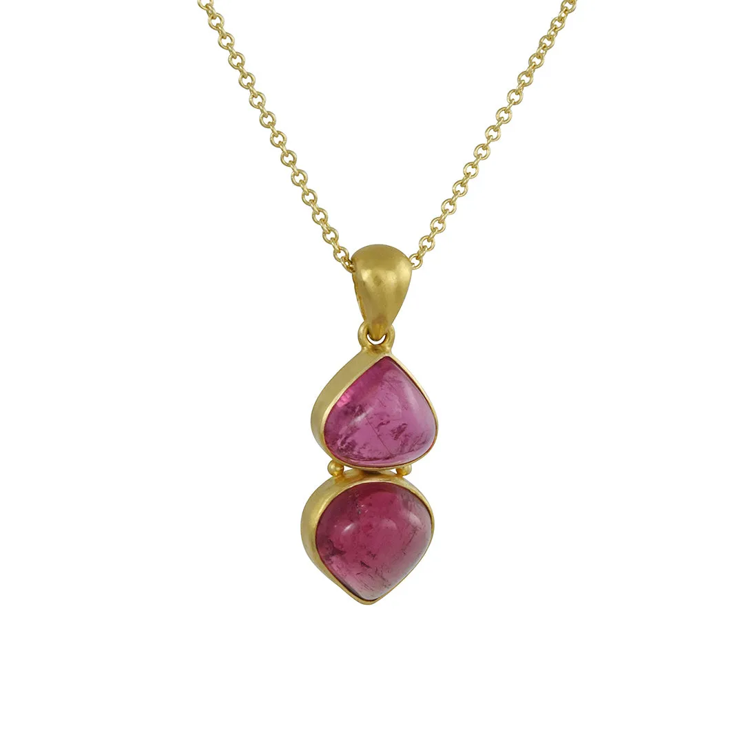 Steven Battelle - Double Tourmaline Pendant