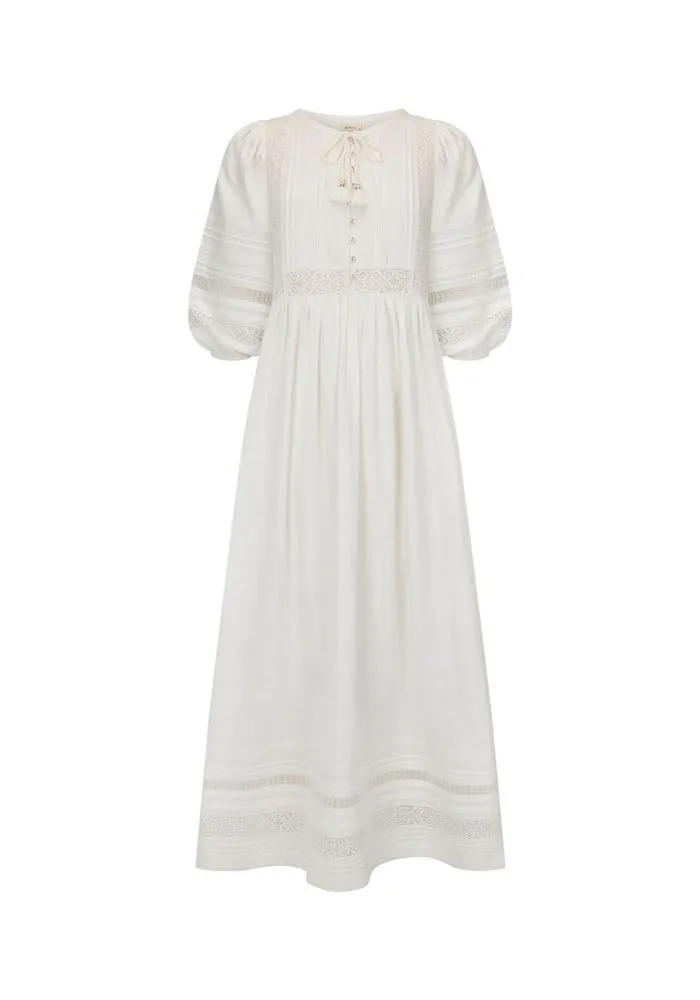 Stevie Lace Boho Dress - Camellia