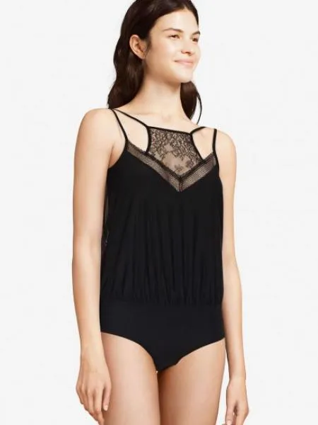 Sukeban Bodysuit - Black -