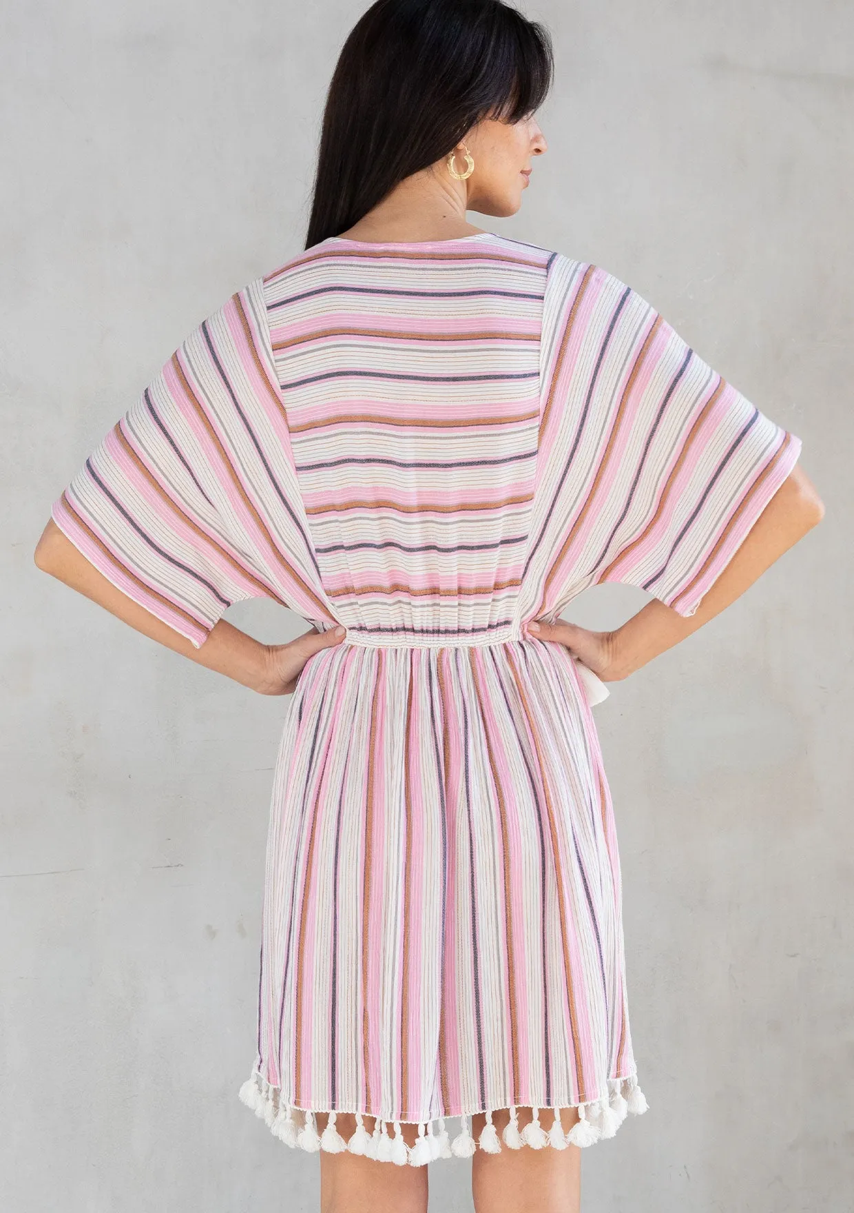 Takeoff Striped Mini Dress