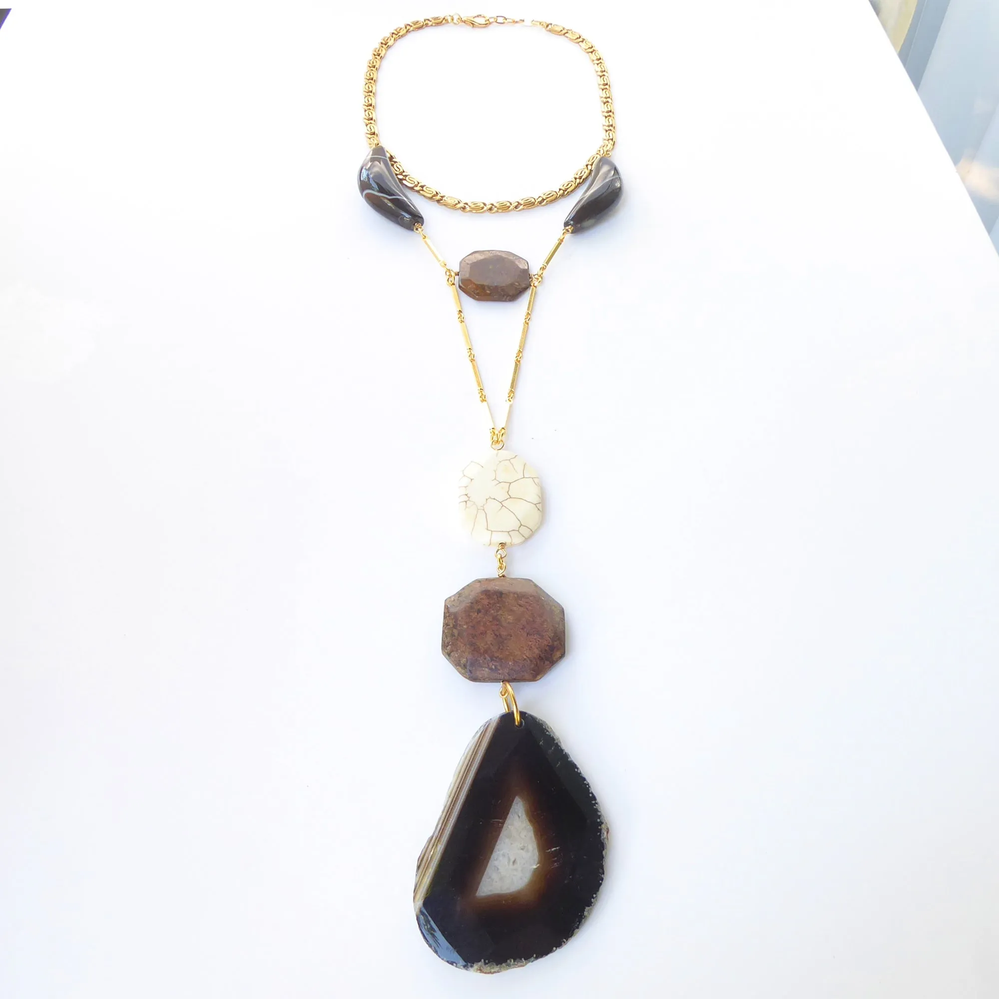 Tauriel agate necklace