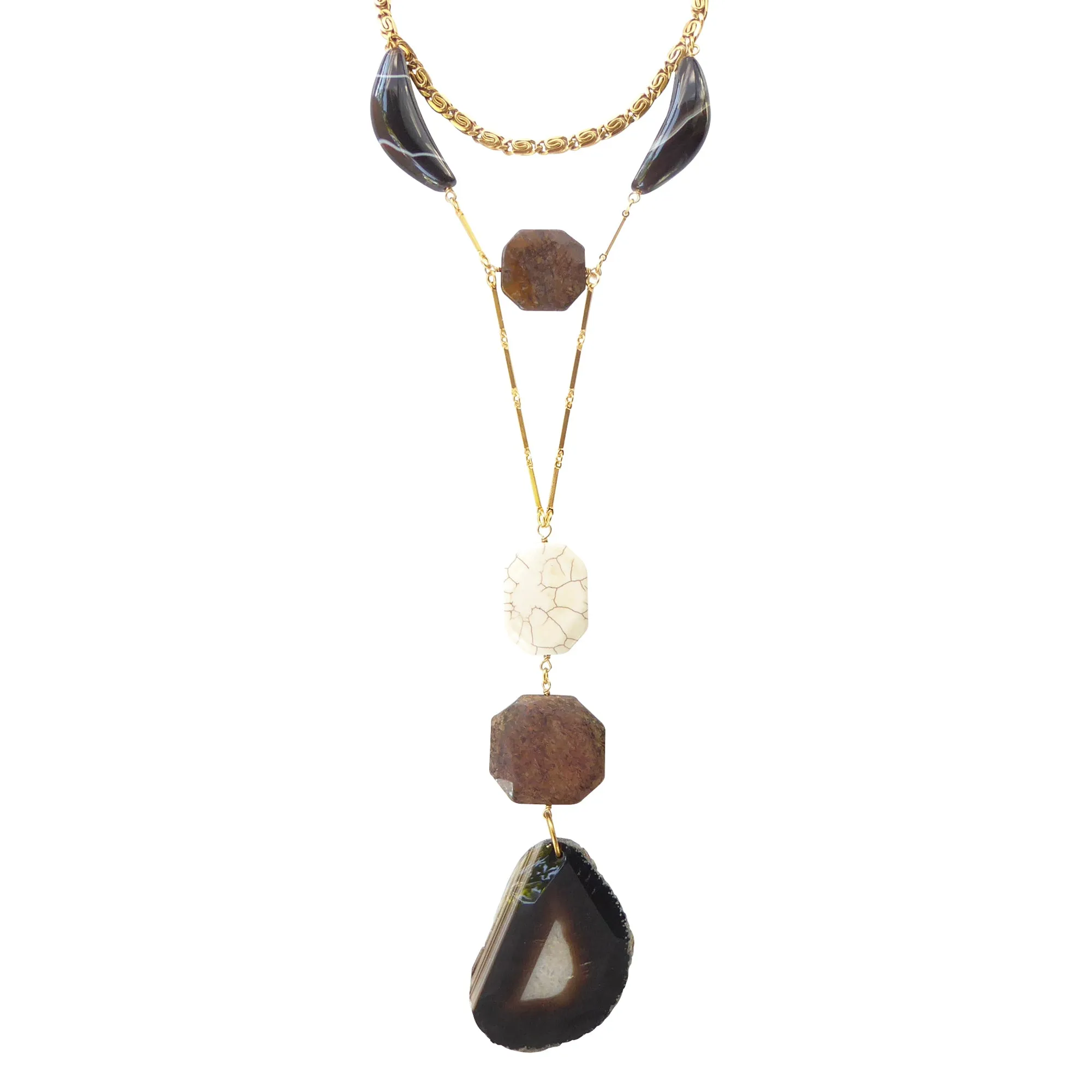 Tauriel agate necklace