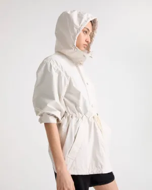 Technical fabric parka