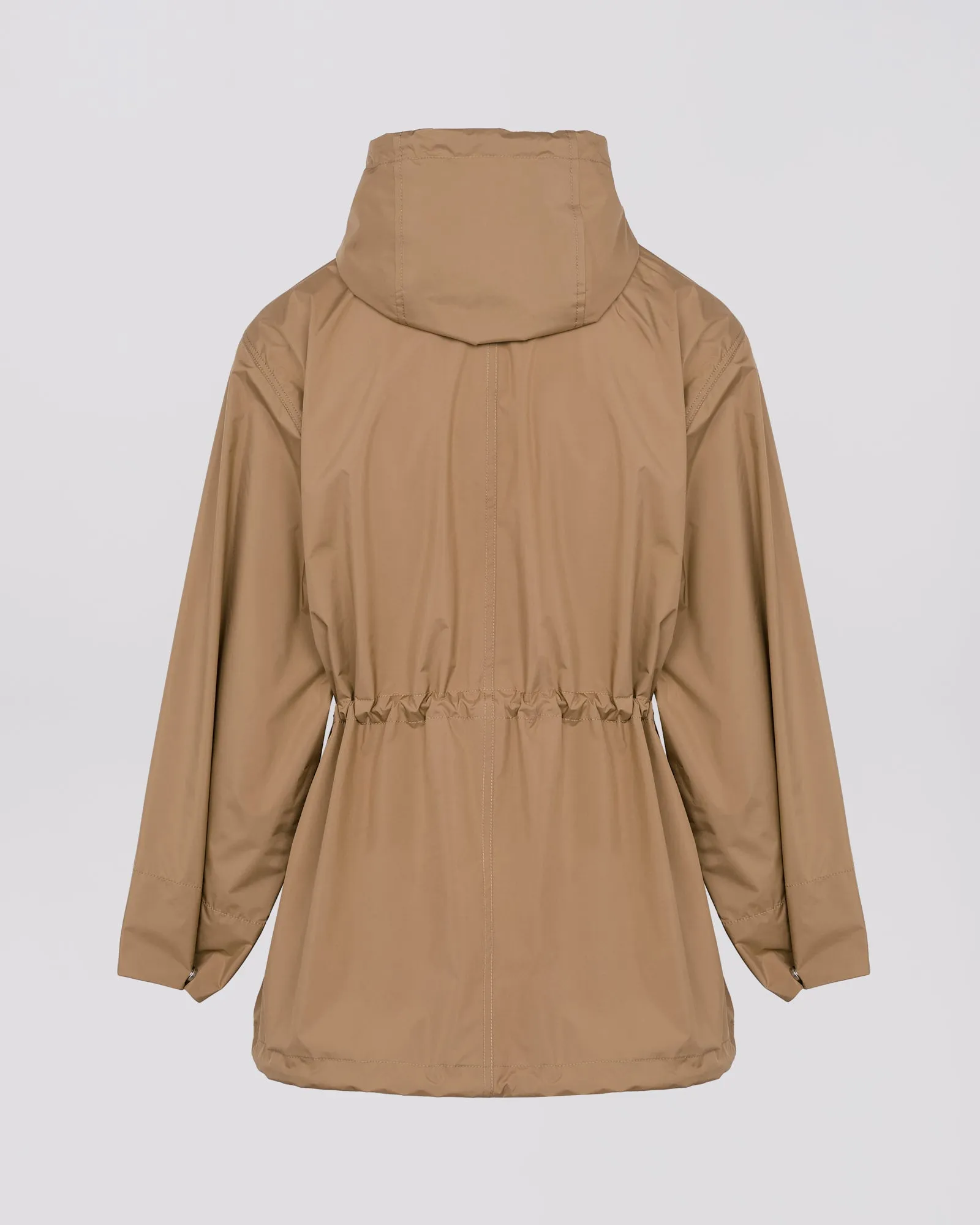 Technical fabric parka