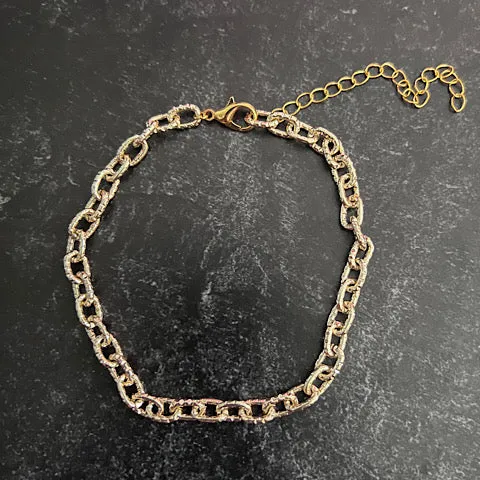 The Audrey set (anklet   belly chain)