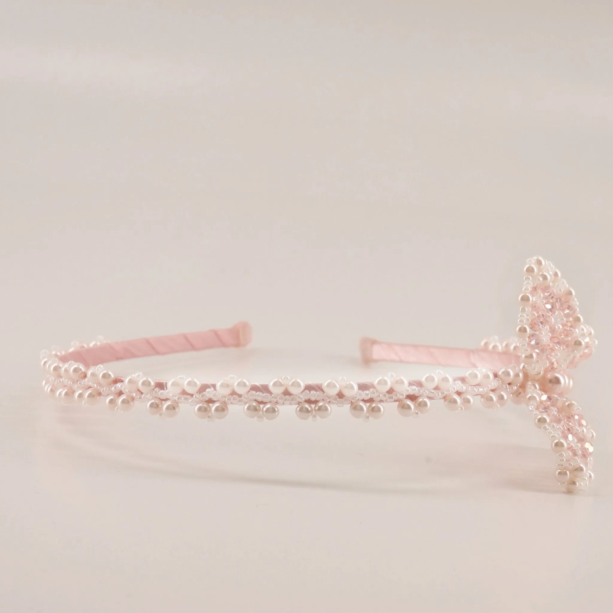 The Calisto Pearl Butterfly Headband