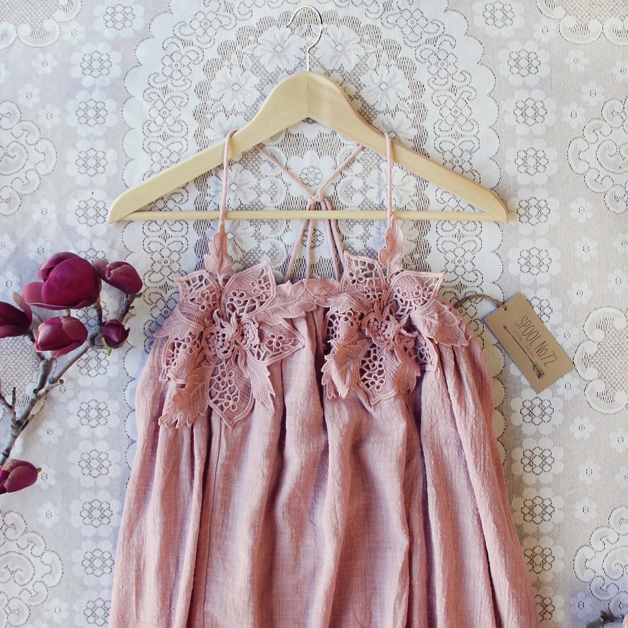 The Calypso Dress in Rosè