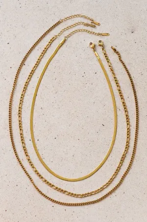 The Drew Layered Chain Necklace