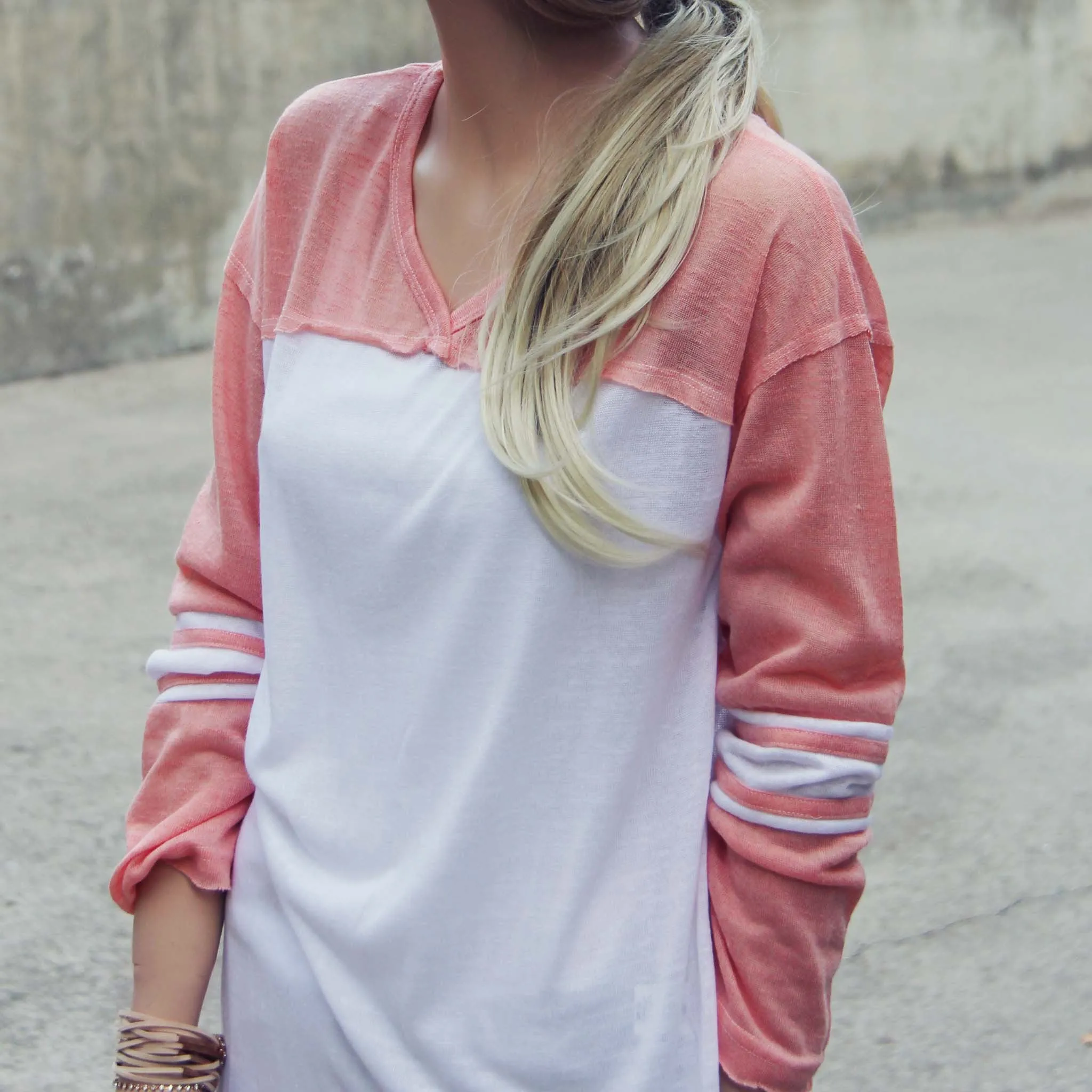 The Fenley Tee in Pink