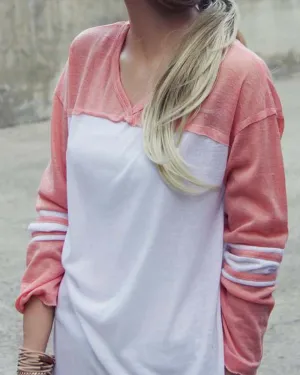 The Fenley Tee in Pink