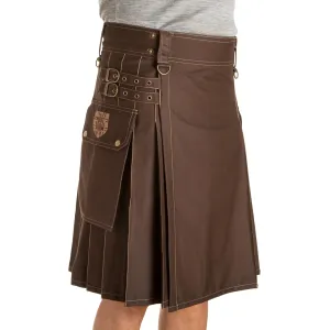 The Greenhorn Kilt - Brown