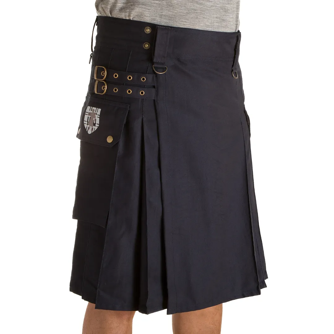 The Greenhorn Kilt - Navy