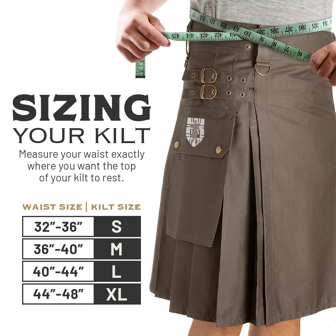 The Greenhorn Kilt - Navy