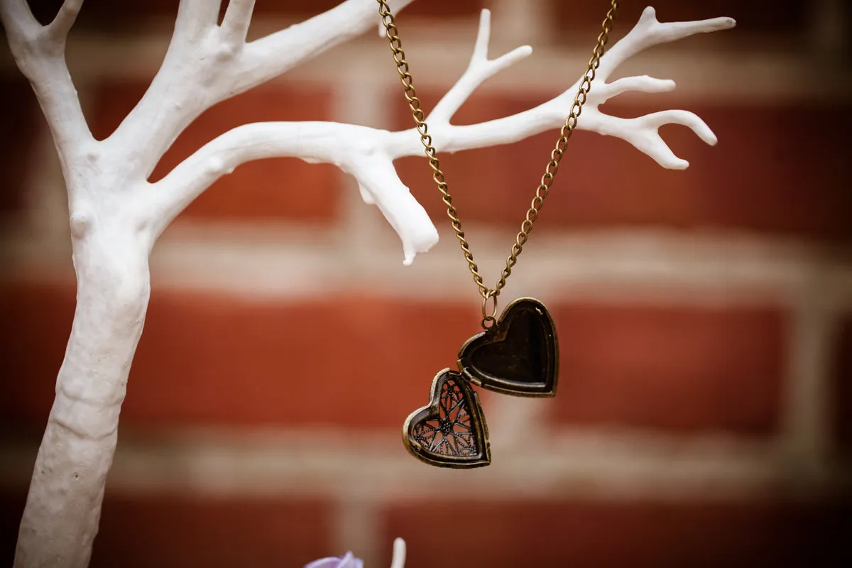 The Lorelie Locket (Brass & Silver)