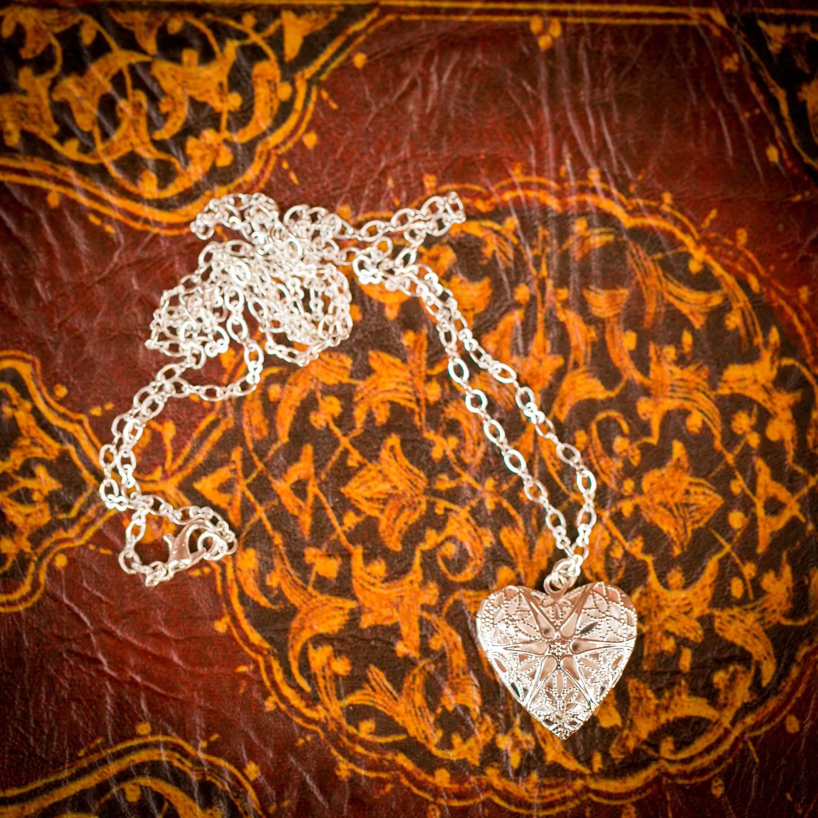 The Lorelie Locket (Brass & Silver)