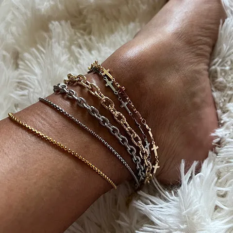The Marylin set (anklet   belly chain)