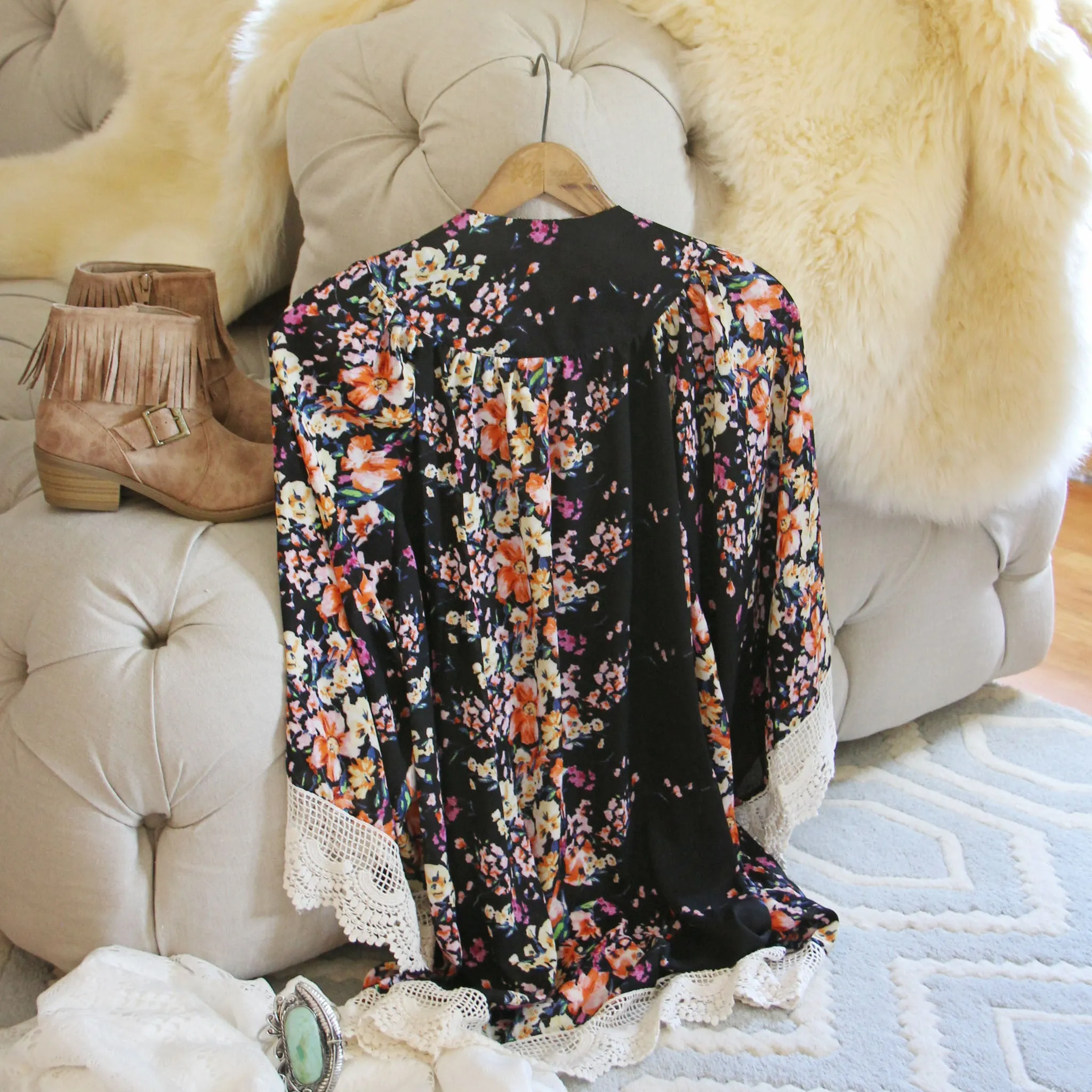 The Snowbird Duster in Black