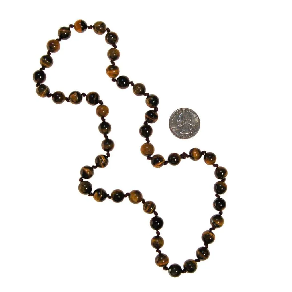 Tigers Eye Beaded Necklace