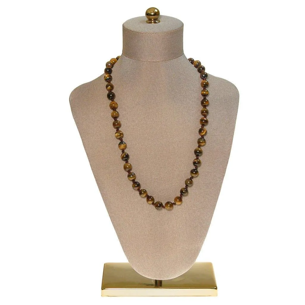 Tigers Eye Beaded Necklace