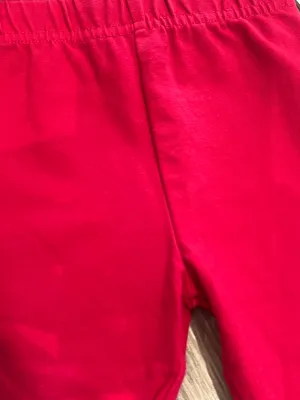 Toby Tiger Red Leggings New 6-12m