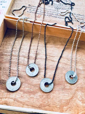 Token DONUT Ball Chain Necklace