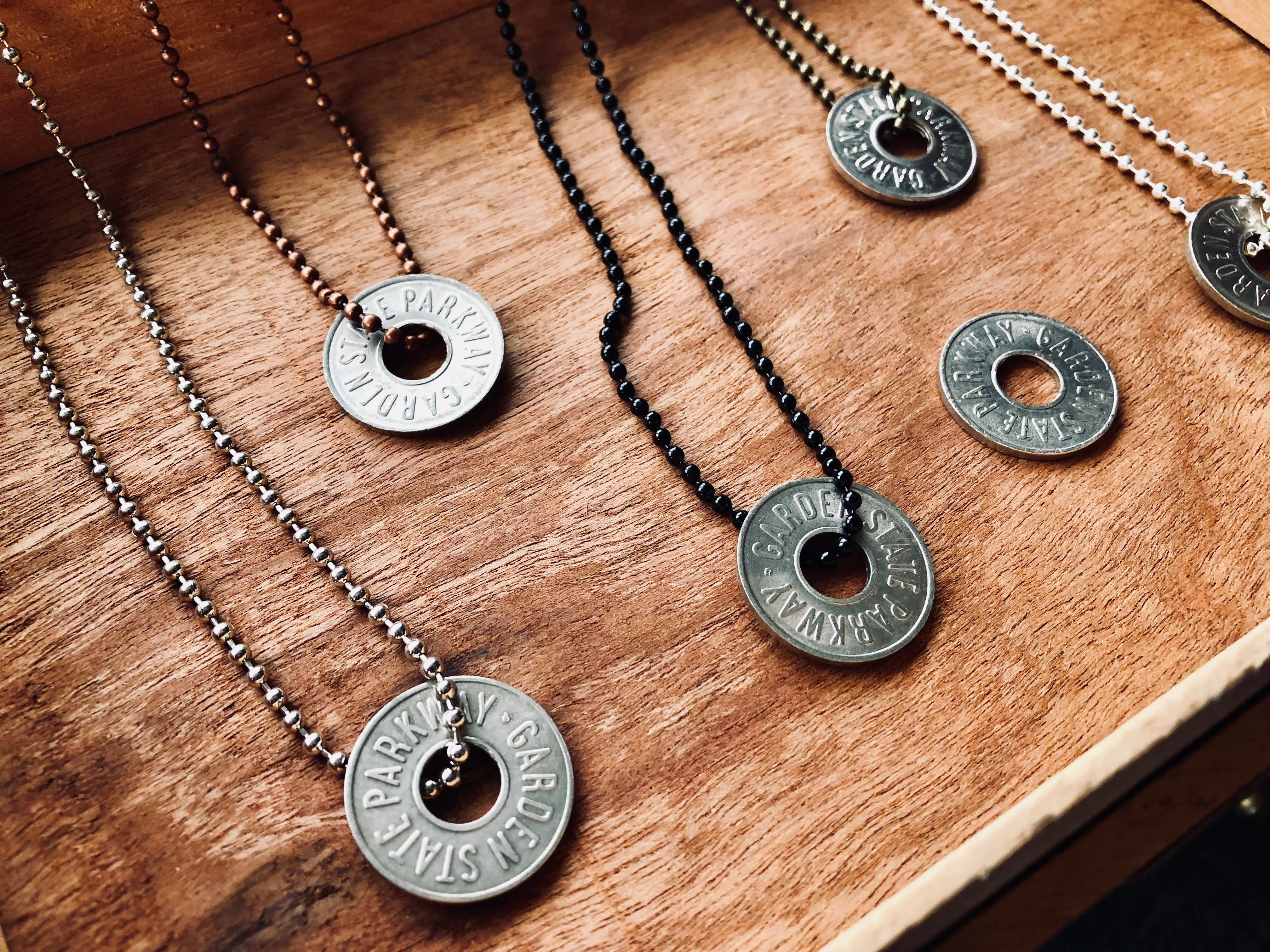 Token DONUT Ball Chain Necklace