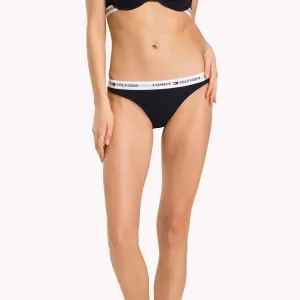 Tommy Hilfiger Iconic Bikini Briefs - Black and Grey
