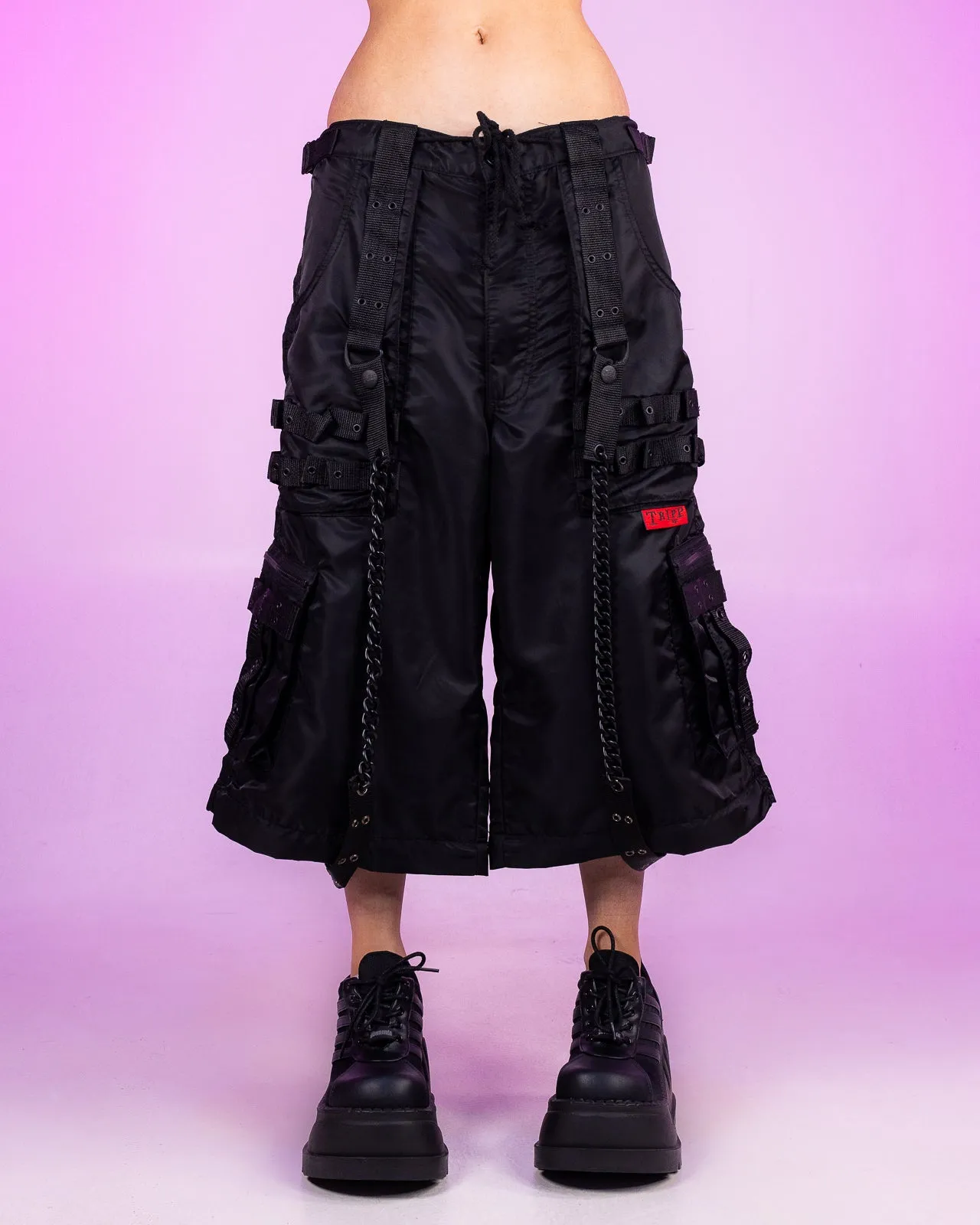 Tripp NYC Zip-Off Black Space Out Pants